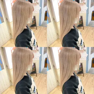 ロング カラー レイヤーカット/ 縮毛矯正🇰🇷早坂のヘアスタイル