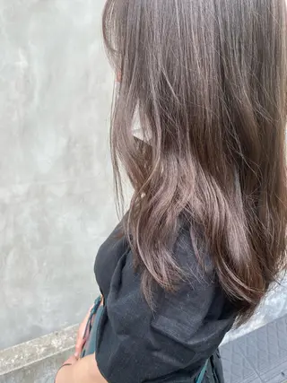 セミロング カラー パーマ ヘアアレンジ メンズ キッズ ネイル マツエク・マツパ インナーカラー/ KANAのヘアスタイル