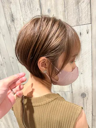 ショート 角田 雅行のヘアスタイル