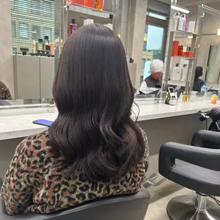 カラー 透明感ベージュ🤎 ナチュラルレイヤーのヘアスタイル
