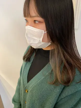 ミディアム カラー 口コミ150件超え 💬☘️笹岡航太のヘアスタイル