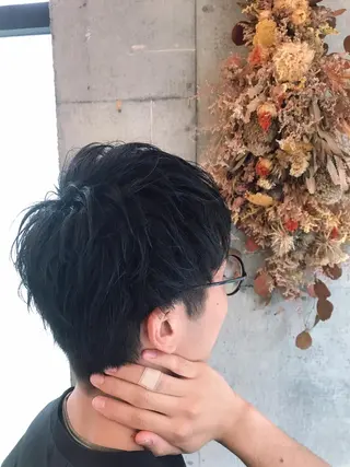 ショート パーマ 中村 海のヘアスタイル
