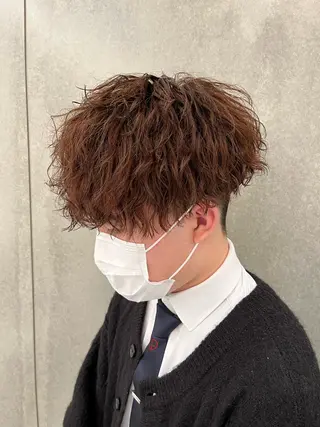ショート パーマ メンズ 瀧野 翔吾【メンズ特化】のヘアスタイル