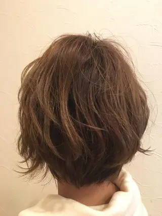 ショート カラー IVY villa Suzu.のヘアスタイル