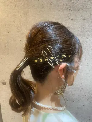 ヘアアレンジ Ando Raycoのヘアスタイル