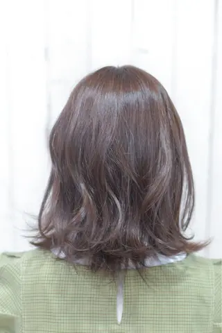 ミディアム 💛艶カラー髪質改善 💛MIYUのヘアスタイル