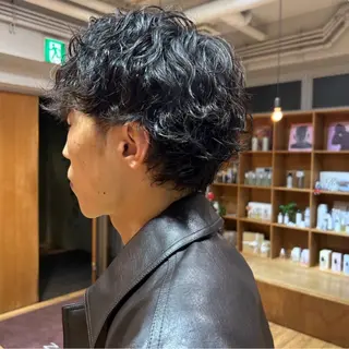 パーマ メンズ 【パーマ🌀/暖色カ ラー🍷】ななこ🌴のヘアスタイル