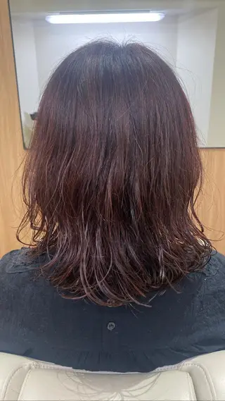ミディアム 前橋 姫奈のヘアスタイル