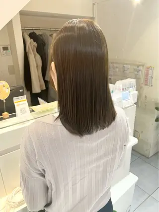 ミディアム カラー ヘアアレンジ 🌷山田 有友名🌷のヘアスタイル