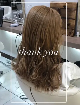 ロング カラー 縮毛矯正/髪質改善/ 艶髪ササキナツミのヘアスタイル