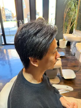 ショート メンズ 🌟夜から通える🌟 メンズ専門店長RENのヘアスタイル