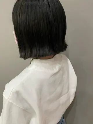 ミディアム カラー パーマ ヘアアレンジ メンズ キッズ ネイル マツエク・マツパ インナーカラー/ KANAのヘアスタイル