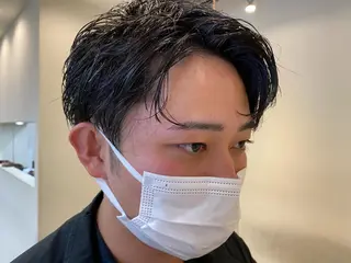 メンズ アイブロウ solo店長 大橋康智のヘアスタイル