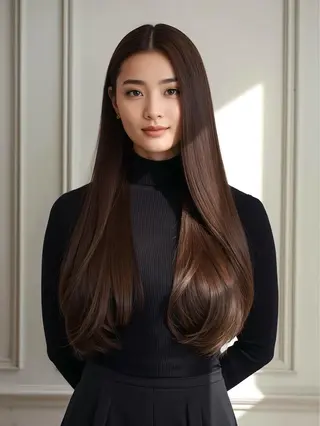 ロング 🎨カラー&髪質改善 MATSUのヘアスタイル