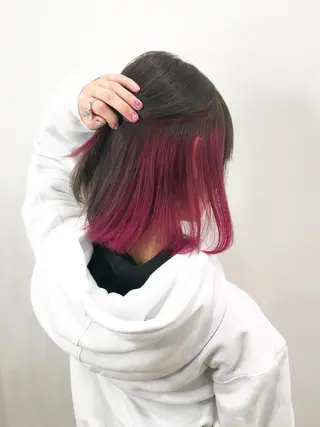 ショート カラー 🌙HIZUKI🌙 ハイトーン 艶髪のヘアスタイル