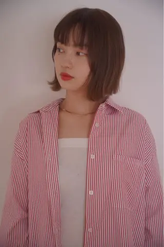 カラー 江田 智沙穂のヘアスタイル