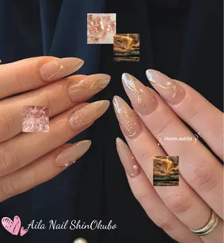 ミディアム Aila Nail ShinOkuboのネイルデザイン