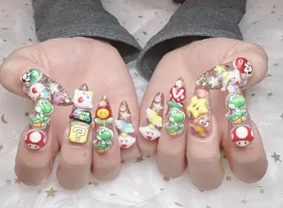 ネイル チョウ チョウのネイルデザイン