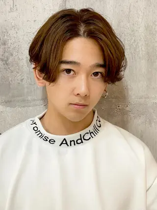 ショート メンズ 【扉gate】野崎 英幸のヘアスタイル