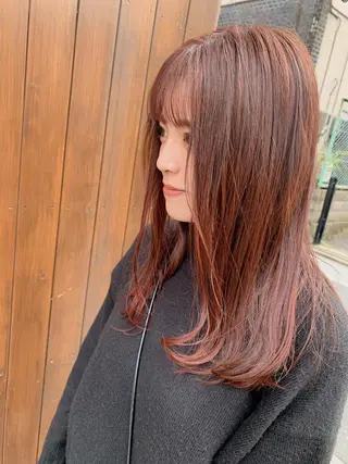 ロング カラー hair &make EPICRUMIのヘアスタイル