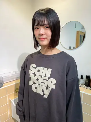 ショート sakura🌸 レイヤー/韓国ヘアのヘアスタイル