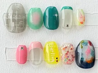 ネイル 🌲🌳🚪iiit o🌲🌳🌲のネイルデザイン