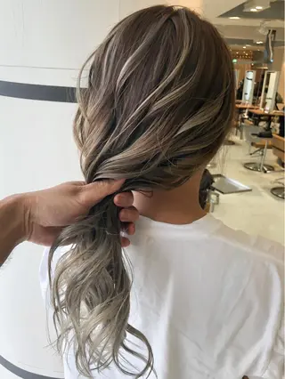 ロング カラー welring hair salonのヘアスタイル
