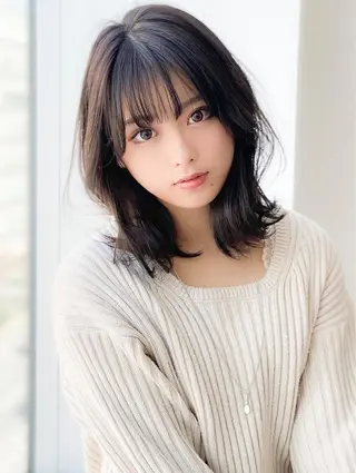 セミロング エリア1位⭐️ けんとのヘアスタイル
