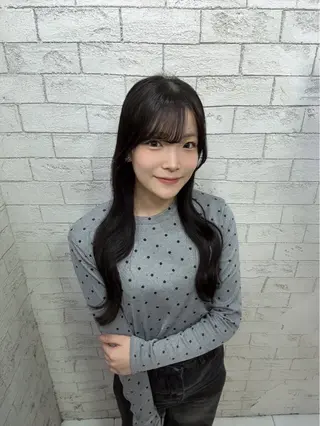 ロング カラー カットモデル 募集💜SHIN💜のヘアスタイル