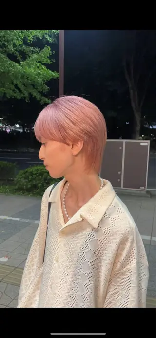 ショート W所属・ko toのヘアスタイル