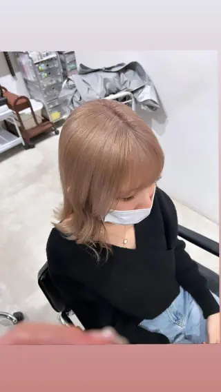 ミディアム 艶髪 mayuka💖のヘアスタイル