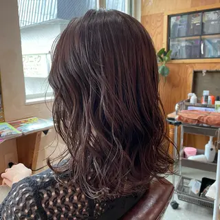 ミディアム 🌼RIKA🌼 レディース専門💖のヘアスタイル