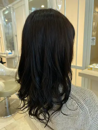 セミロング カラー 【デザインカラー】 🕊️村田 菜々美のヘアスタイル