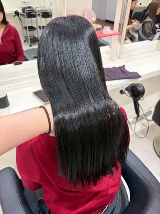 カラー *うる艶カラー🤍 福岡モデル募集🤍のヘアスタイル