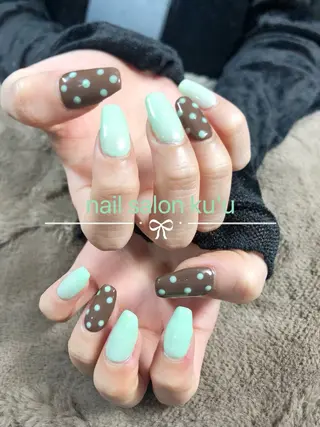 ミディアム salon kuuのネイルデザイン