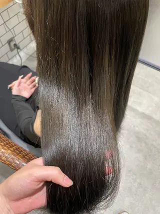ロング カラー 暖色カラー🤎Red Neo meiのヘアスタイル