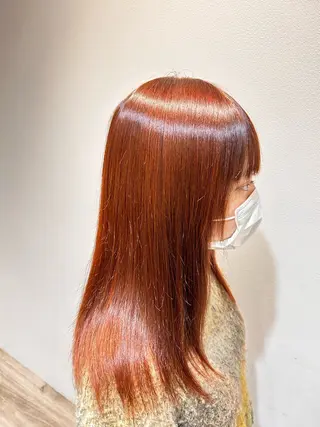 セミロング カラー 【元住吉の艶髪の神様 】モリモト💓のヘアスタイル