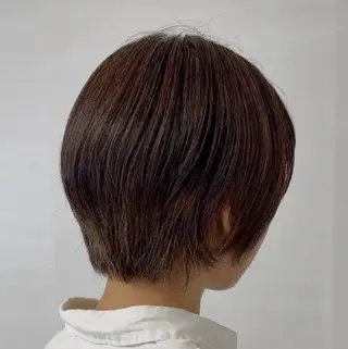 ショート 麥生田 秀太のヘアスタイル