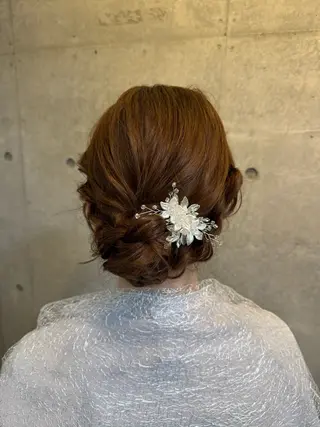 ヘアアレンジ 26日🙆‍♀️ 💐🤍理保のヘアスタイル