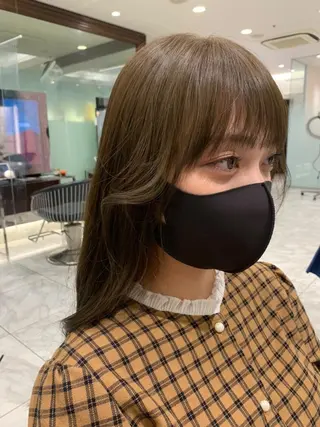 ロング 韓国風パーマ/ヘア セット/店長みづきのヘアスタイル