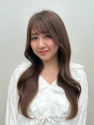 ロング カラー きむらさくら/透明感 /レイヤーカットのヘアスタイル