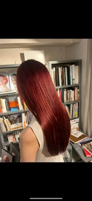 セミロング カラー ✂︎美容室✂︎ hiroマンツーマンのヘアスタイル