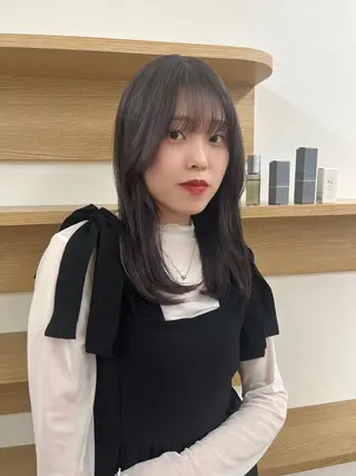 カラー 奥野 涼香のヘアスタイル