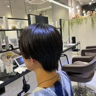 ショート パーマ メンズ 野老 海音のヘアスタイル