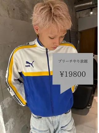 ショート カラー パーマ ヘアアレンジ メンズ メンズ特化 しゅうへいのヘアスタイル