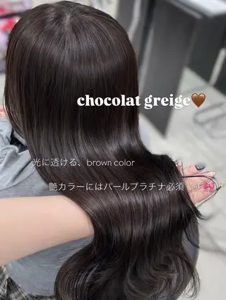 ロング レイヤー×艶髪🤎. 𝜗𝜚hitomiのヘアスタイル