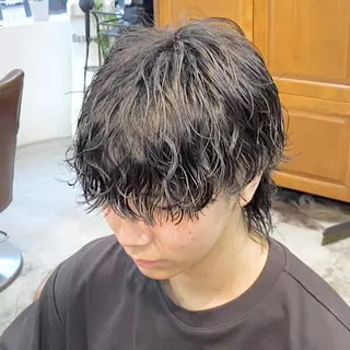 パーマ メンズ メンズ専門/韓国風 ❤️🔥吉野あいかのヘアスタイル