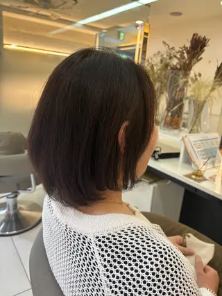 ミディアム 🎼レイヤー/透明感 カラー/nene♬のヘアスタイル