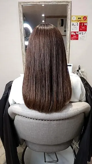 カラー ロング kijima ricoのヘアスタイル