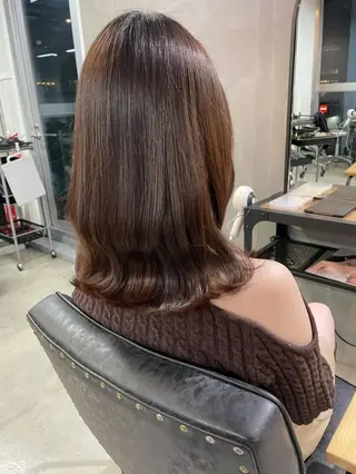 ミディアム 大友 正晴のヘアスタイル